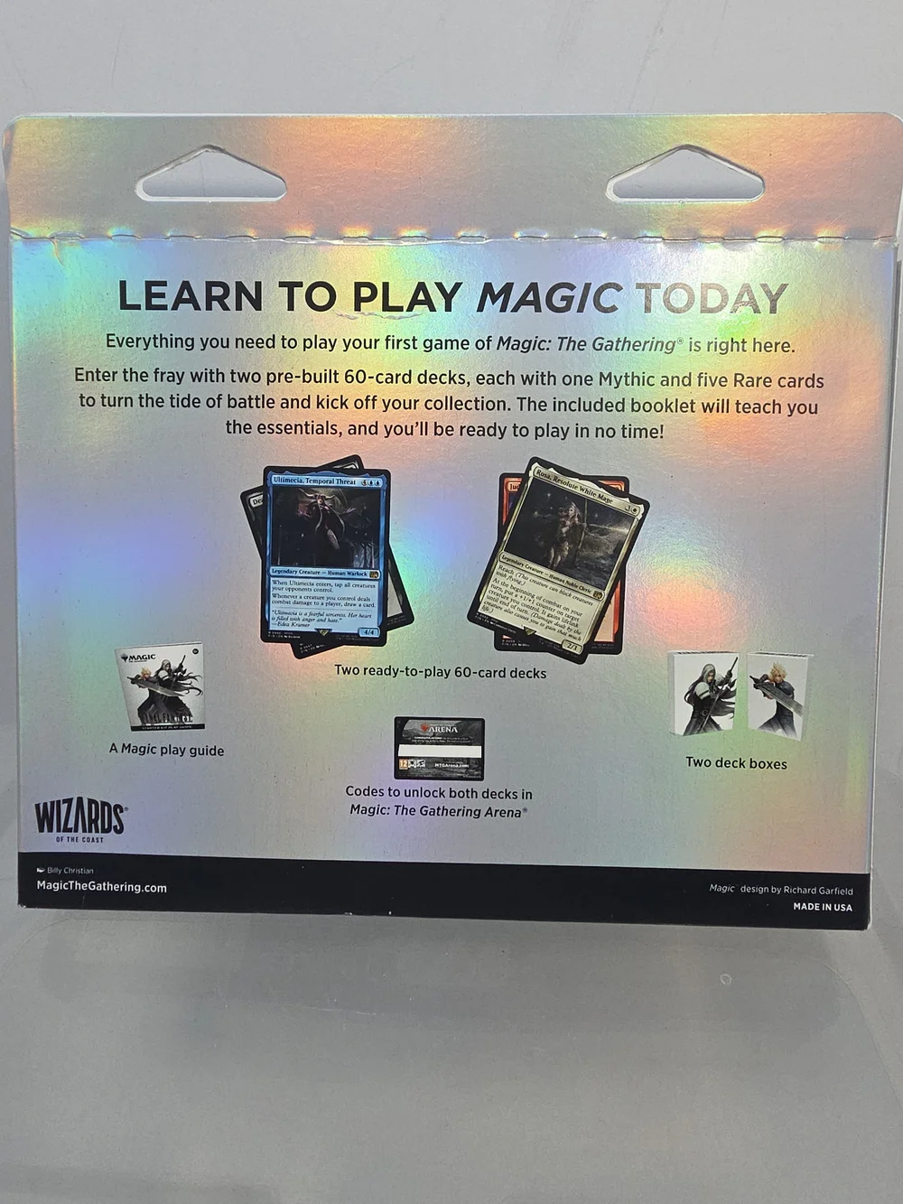 Magic The Gathering Final Fantasy Starter Kit 2 Ready to Play Decks Sealed (F4)